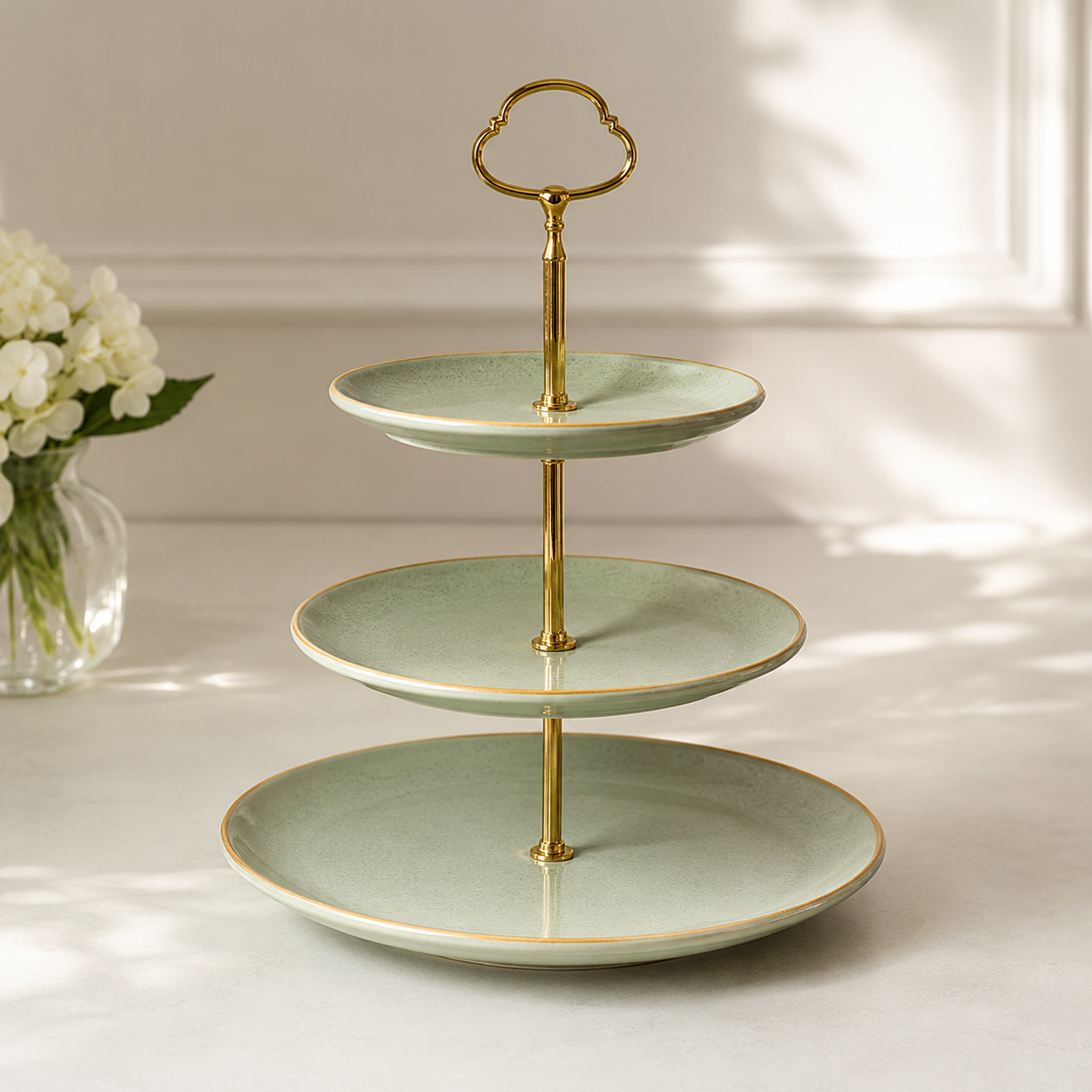 Tiers & Treats — Stands, plates and serve-ware for the middle of the table.