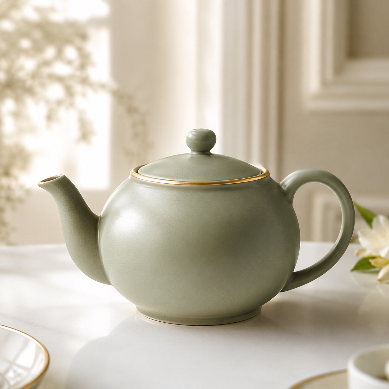 Ceramic Teapot Classic 900ml