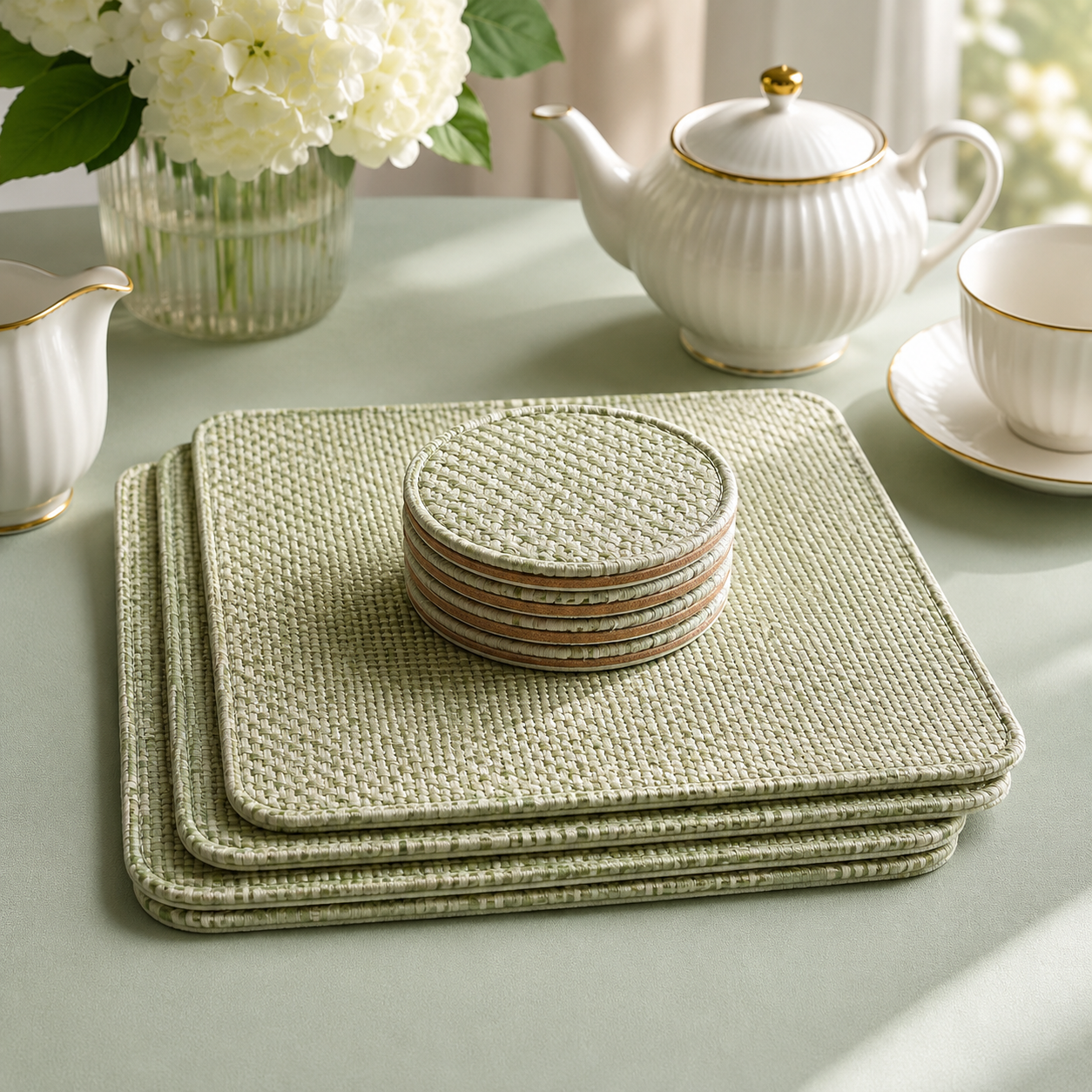 Placemat & Coaster Set for 4
