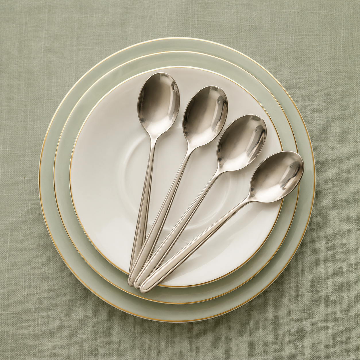 Saucer & Spoon Refill Set