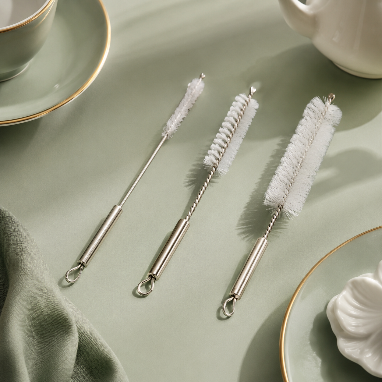 Spout & Infuser Cleaning Brush Set