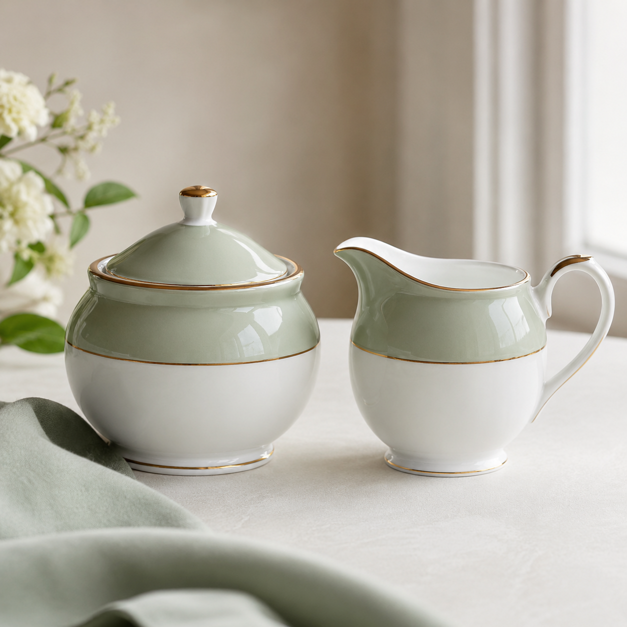 Sugar & Creamer Set