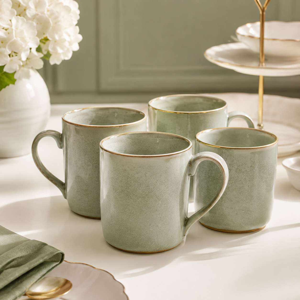 Tea Mug Set of 4