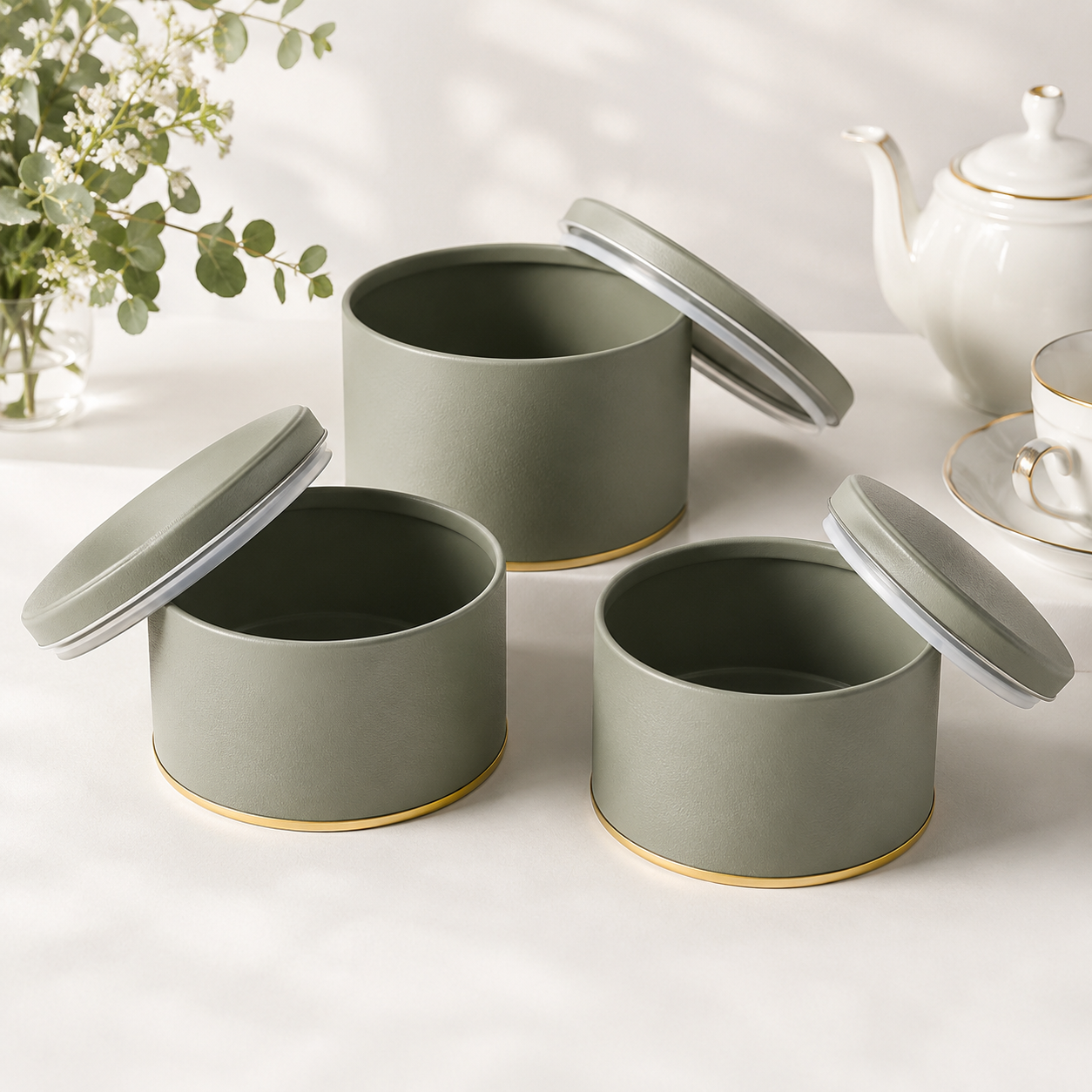 Care & Storage — Keep every piece clean, dry and packed away between sittings.