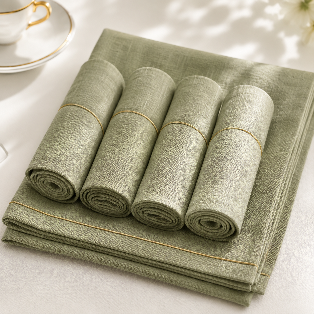 Tea Table Runner & Napkin Set